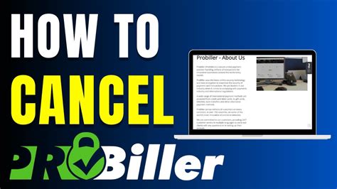 cancel probiller subscription|probiller cancel payment.